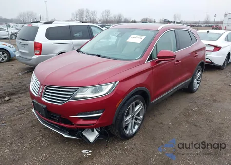 2015 Lincoln Mkc из США, поврежденный, VIN 5LMTJ2AH6FUJ37108